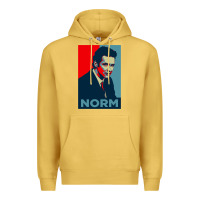 Antique Gold norm macdonald political poster Premium Hoodie - lanVoArt