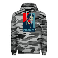 Slate Camo norm macdonald political poster Premium Hoodie - lanVoArt