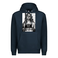 Navy the devils rejects mugshot 21250   sheri moon Premium Hoodie - lanVoArt