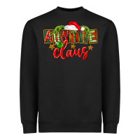 Black christmas auntie claus Heavyweight Sweatshirt - FaDigitalArtStudio