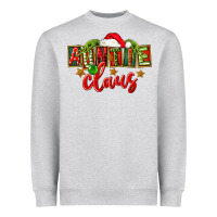 Heather Grey christmas auntie claus Heavyweight Sweatshirt - FaDigitalArtStudio
