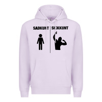 Lilac zyzz sadkunt sickkunt gym bodybuilding motivational aesthetic veni vid Premium Hoodie - lanVoArt