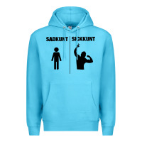 Ocean Blue zyzz sadkunt sickkunt gym bodybuilding motivational aesthetic veni vid Premium Hoodie - lanVoArt