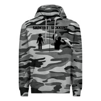 Slate Camo zyzz sadkunt sickkunt gym bodybuilding motivational aesthetic veni vid Premium Hoodie - lanVoArt