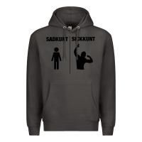 Smoke zyzz sadkunt sickkunt gym bodybuilding motivational aesthetic veni vid Premium Hoodie - lanVoArt