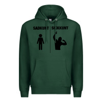 Sports Green zyzz sadkunt sickkunt gym bodybuilding motivational aesthetic veni vid Premium Hoodie - lanVoArt