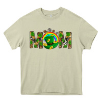 Mossy Western Mom With Shamrock Heavy Core Tee - BundleAndBundleShop