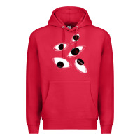 Cardinal weirdcore staring Premium Hoodie - lanVoArt