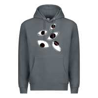 Rock weirdcore staring Premium Hoodie - lanVoArt