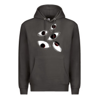 Smoke weirdcore staring Premium Hoodie - lanVoArt