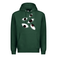 Sports Green weirdcore staring Premium Hoodie - lanVoArt