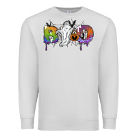 Dove Grey Boo Premium Sweatshirt - SublimationCraftShop