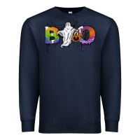 Navy Boo Premium Sweatshirt - SublimationCraftShop
