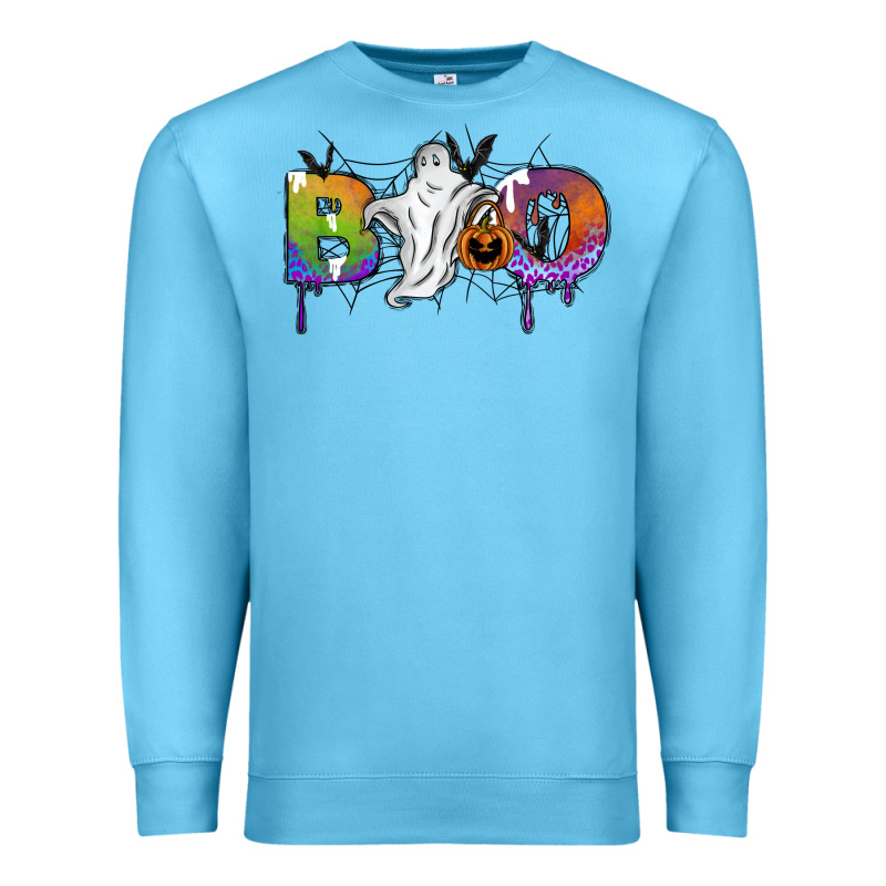 Boo Premium Sweatshirt by SublimationCraftShop | Teevron