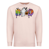 Pale Pink Boo Premium Sweatshirt - SublimationCraftShop