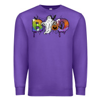 Purple Boo Premium Sweatshirt - SublimationCraftShop