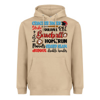 Mushroom baseball typography words Heavyweight Hoodie - Artiststas