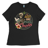 Black just one more chapter Ladies Tee - Artiststas
