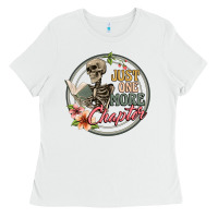White just one more chapter Ladies Tee - Artiststas