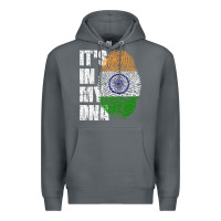 Rock IT'S IN MY DNA India Flag Indian Premium Hoodie - lanVoArt