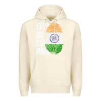 Sandshell IT'S IN MY DNA India Flag Indian Premium Hoodie - lanVoArt