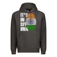 Smoke IT'S IN MY DNA India Flag Indian Premium Hoodie - lanVoArt