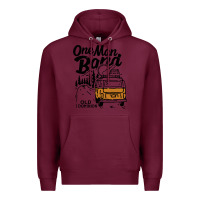 Burgundy old dominion one man Premium Hoodie - lanVoArt