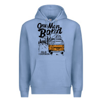 Colony Blue old dominion one man Premium Hoodie - lanVoArt