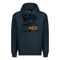 Navy old dominion one man Premium Hoodie - lanVoArt