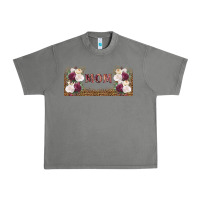 Tornado mom burgundy flowers with leopard Urban Heavy Tee - TumblerDesignByShophia