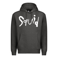 Charcoal Heather squid Premium Hoodie - lanVoArt