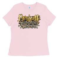 Bubblegum Pink periodt Ladies Tee - Artiststas