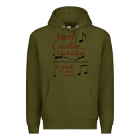 Army Green sweet caroline...bah bah bah Premium Hoodie - lanVoArt
