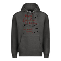 Charcoal Heather sweet caroline...bah bah bah Premium Hoodie - lanVoArt