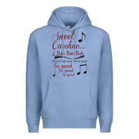 Colony Blue sweet caroline...bah bah bah Premium Hoodie - lanVoArt