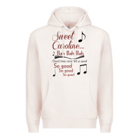 Pale Pink sweet caroline...bah bah bah Premium Hoodie - lanVoArt