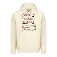 Sandshell sweet caroline...bah bah bah Premium Hoodie - lanVoArt