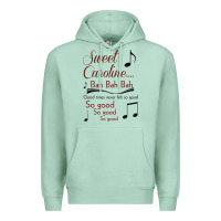 Seafoam sweet caroline...bah bah bah Premium Hoodie - lanVoArt