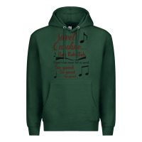 Sports Green sweet caroline...bah bah bah Premium Hoodie - lanVoArt