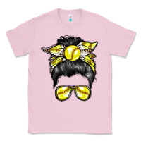 Bubblegum Pink softball mom Classic Tee - RacoonDesign