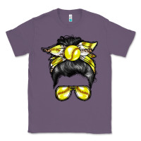 Lavender softball mom Classic Tee - RacoonDesign
