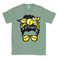 Sage softball mom Classic Tee - RacoonDesign
