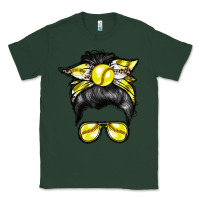 Sports Green softball mom Classic Tee - RacoonDesign