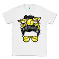 White softball mom Classic Tee - RacoonDesign