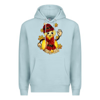 Blue Mist Softball Christmas With Hat And Glove Premium Hoodie - FaDigitalArtStudio