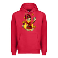 Cardinal Softball Christmas With Hat And Glove Premium Hoodie - FaDigitalArtStudio