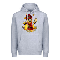 Heather Grey Softball Christmas With Hat And Glove Premium Hoodie - FaDigitalArtStudio
