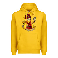 Lemon Softball Christmas With Hat And Glove Premium Hoodie - FaDigitalArtStudio