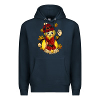 Navy Softball Christmas With Hat And Glove Premium Hoodie - FaDigitalArtStudio