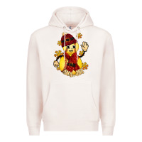 Pale Pink Softball Christmas With Hat And Glove Premium Hoodie - FaDigitalArtStudio